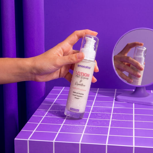 smoochie® Lotion Anti-Repousse & Réparatrice (Alternative au Laser)